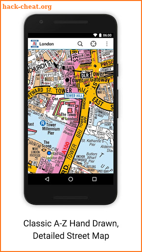 Greater London A-Z 2016 screenshot