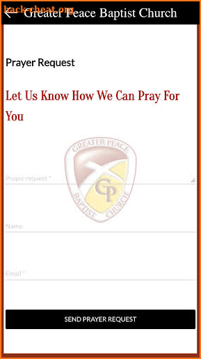 Greater Peace Baptist Church | Columbus GA screenshot