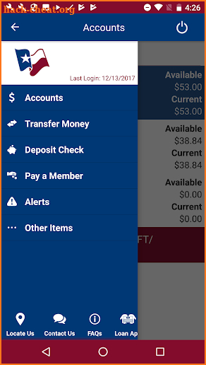 Greater Texas FCU screenshot