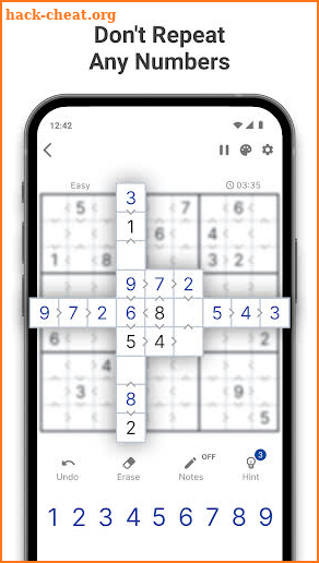 Greater Than Sudoku screenshot