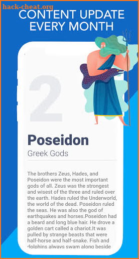 Greek Mythology - Mythology For Kids PRO screenshot