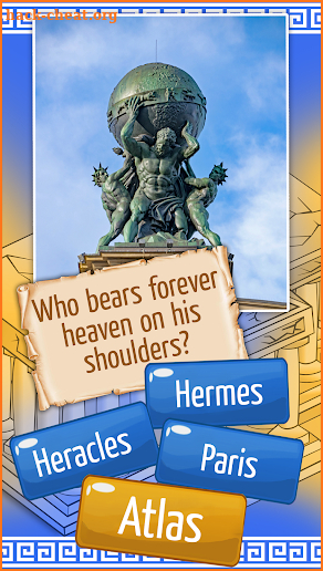 Greek Mythology Trivia Quiz Game screenshot