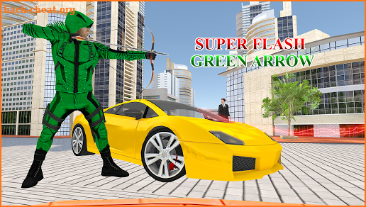 Green Arrow Hunter superhero- Survival Royale City screenshot