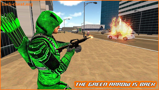 Green Arrow Super hero games: Bow and arrow games screenshot