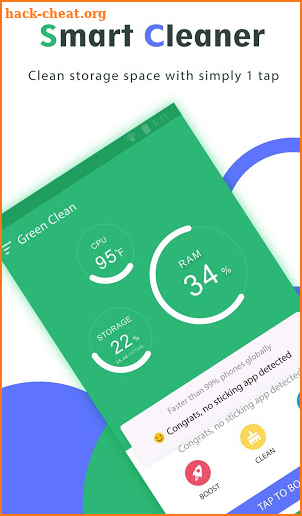 Green Clean & Auto Optimizer screenshot