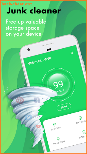 Green Cleaner - Phone Cleaner, Booster & Optimizer screenshot