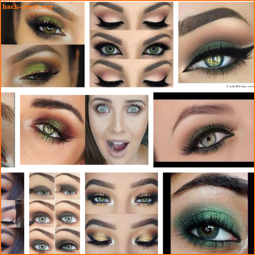 Green Eyes Makeup screenshot