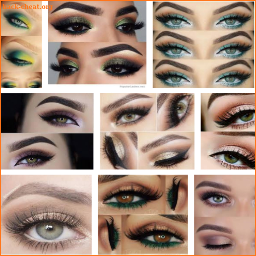 Green Eyes Makeup screenshot