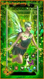 Green Fairy Land Theme screenshot