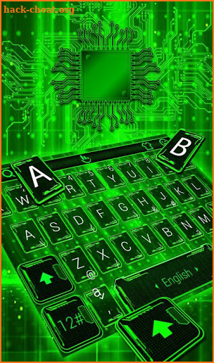 Green Light Keyboard Theme screenshot