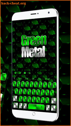 Green Metal Keyboard screenshot