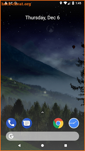 Green Mountains: Weather Live Wallpaper + Widgets screenshot