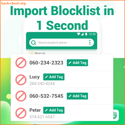 Green Phone—Smart Dialer, Call Blocker screenshot