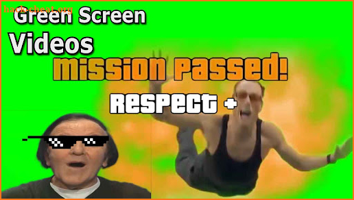 Green Screen videos, effects screenshot