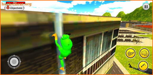 Green Super Hero screenshot