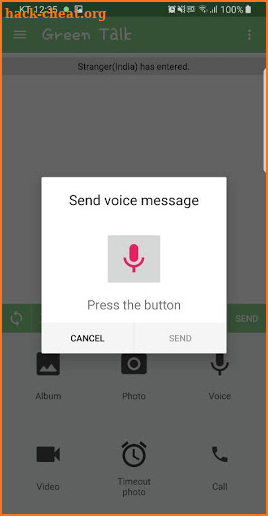 Green Talk - Random Chat screenshot
