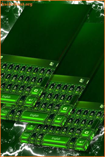 Green Theme Keyboard screenshot