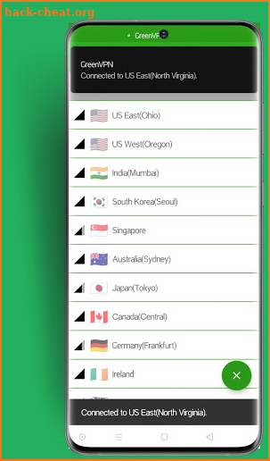 Green VPN - Free, Fast & Secure VPN screenshot
