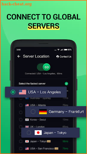 Green VPN - private browser with free vpn screenshot