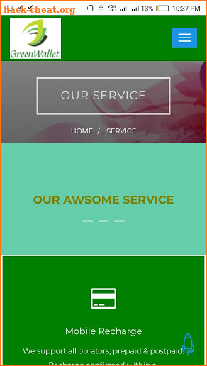 GREEN WALLET OFFICIAL APP screenshot
