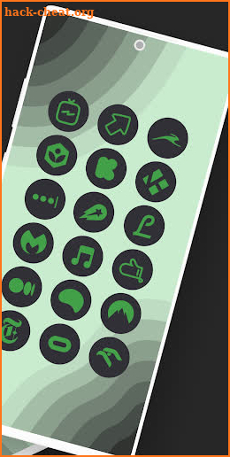 Green You Dark - Icon Pack screenshot