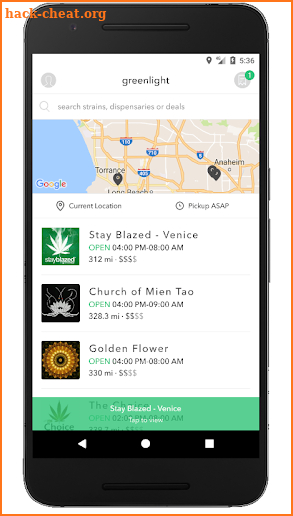 Greenlight: Discover the Best Dispensaries screenshot