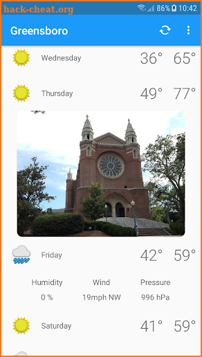 Greensboro, NC - weather and more screenshot