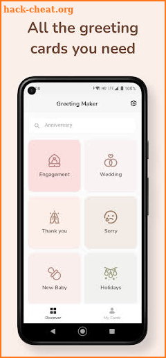 Greeting & Wishes Card Maker screenshot