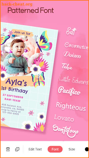 Greeting Card Design screenshot