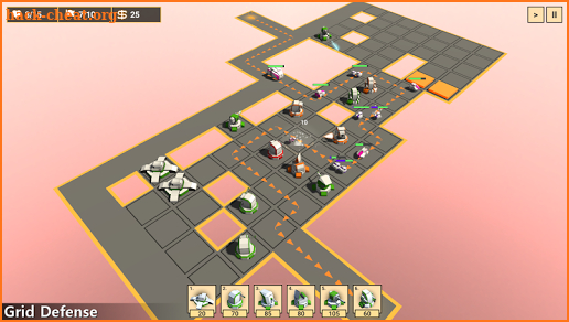 Grid Defense screenshot