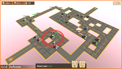 Grid Defense screenshot