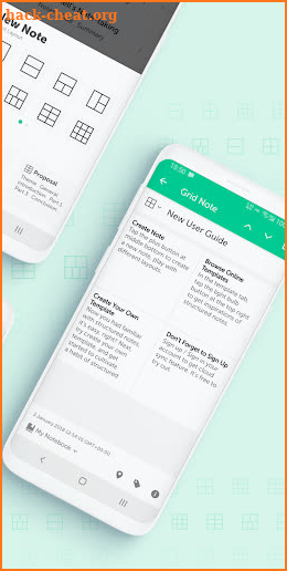 Grid Note screenshot