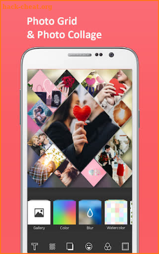 Grid Photo Maker Tip PhotoGrid screenshot