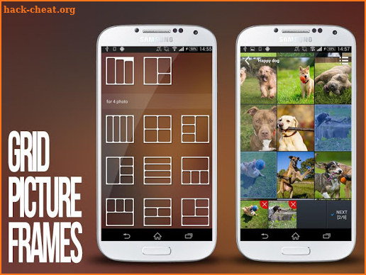 Grid Picture Frames screenshot