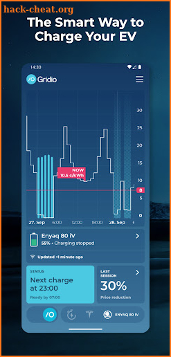 Gridio - smart charge your EV screenshot