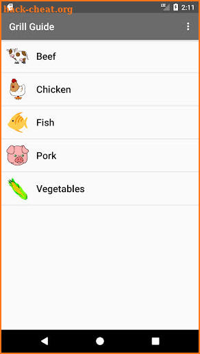 Grill Guide screenshot
