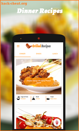 Grilled Recipes screenshot