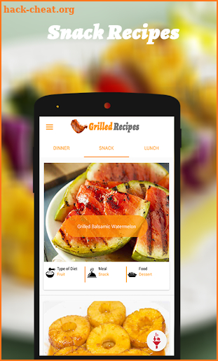 Grilled Recipes screenshot