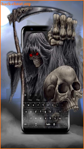 Grim Reaper Keyboard screenshot