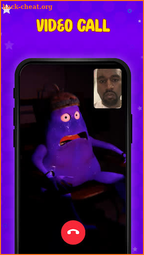 Grimace Fake Call Prank screenshot