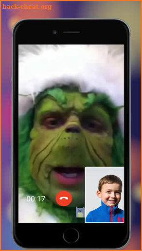 Grinch Calling Call video simulator screenshot