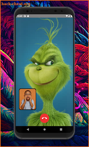 Grinch Fake Video Call PRANK screenshot