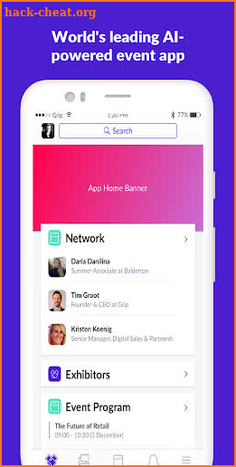 Grip - Event Networking App screenshot