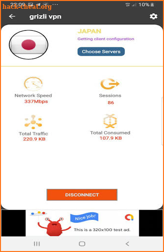 فیلتر شکن قوی grizli vpn screenshot