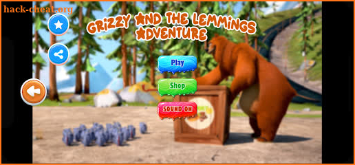 Grizzy and the Lemmings Game screenshot