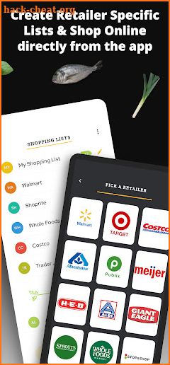 Grocery King- Shopping Lists, Recipes & Meal Plans screenshot