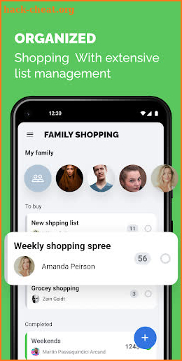 Grocery List: Family Shopping screenshot