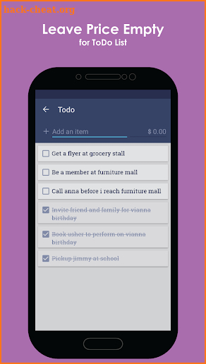 Grocery Shopping List - BudList screenshot