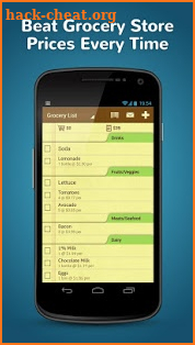 Grocery Shopping List Ease screenshot