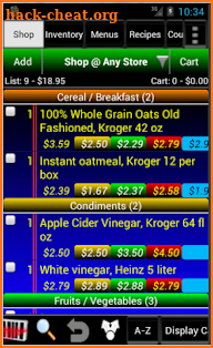 Grocery-Tracker ProKey screenshot